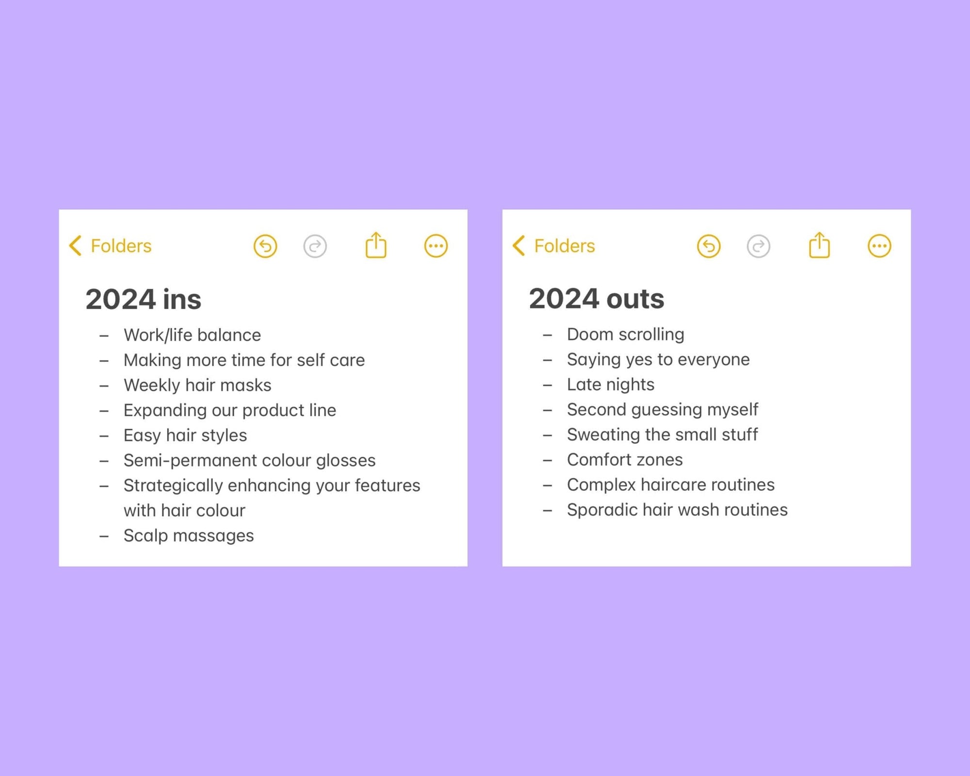 What's in and out for 2024? An official list to slay the year away. - George Haircare