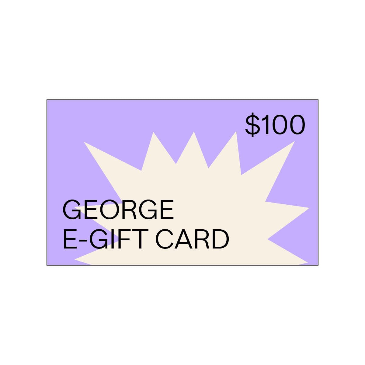 E-gift card - George Haircare