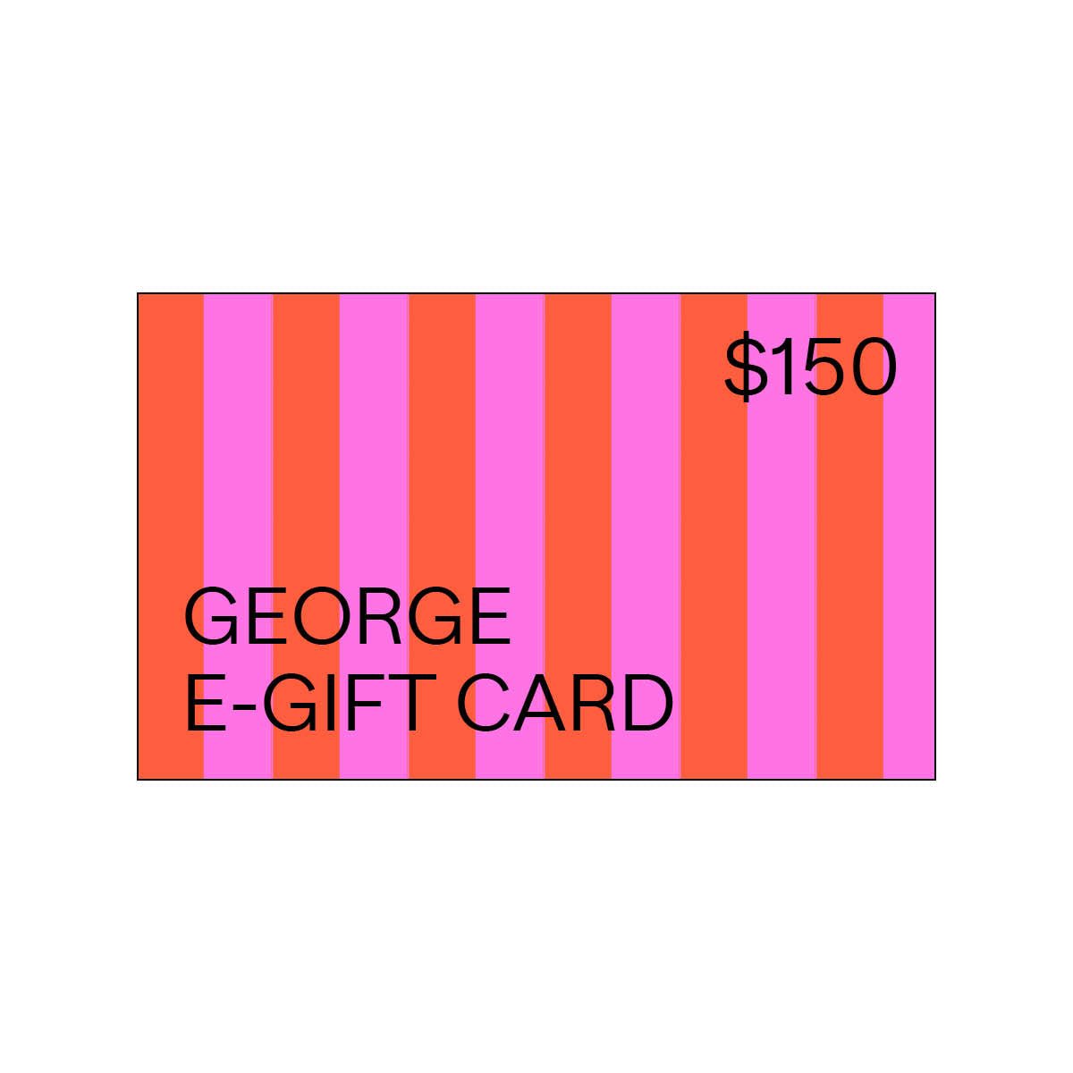 E-gift card - George Haircare
